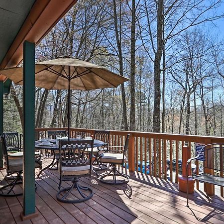 Smoky Mountain Cabin 4 Acres, 3 Mi To แกตลิงเบิร์ก ภายนอก รูปภาพ