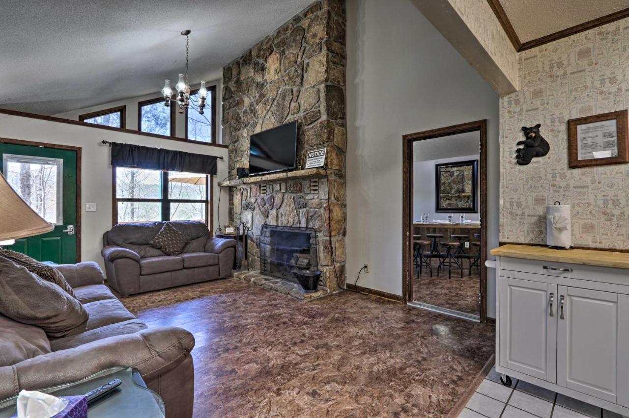 Smoky Mountain Cabin 4 Acres, 3 Mi To แกตลิงเบิร์ก ภายนอก รูปภาพ