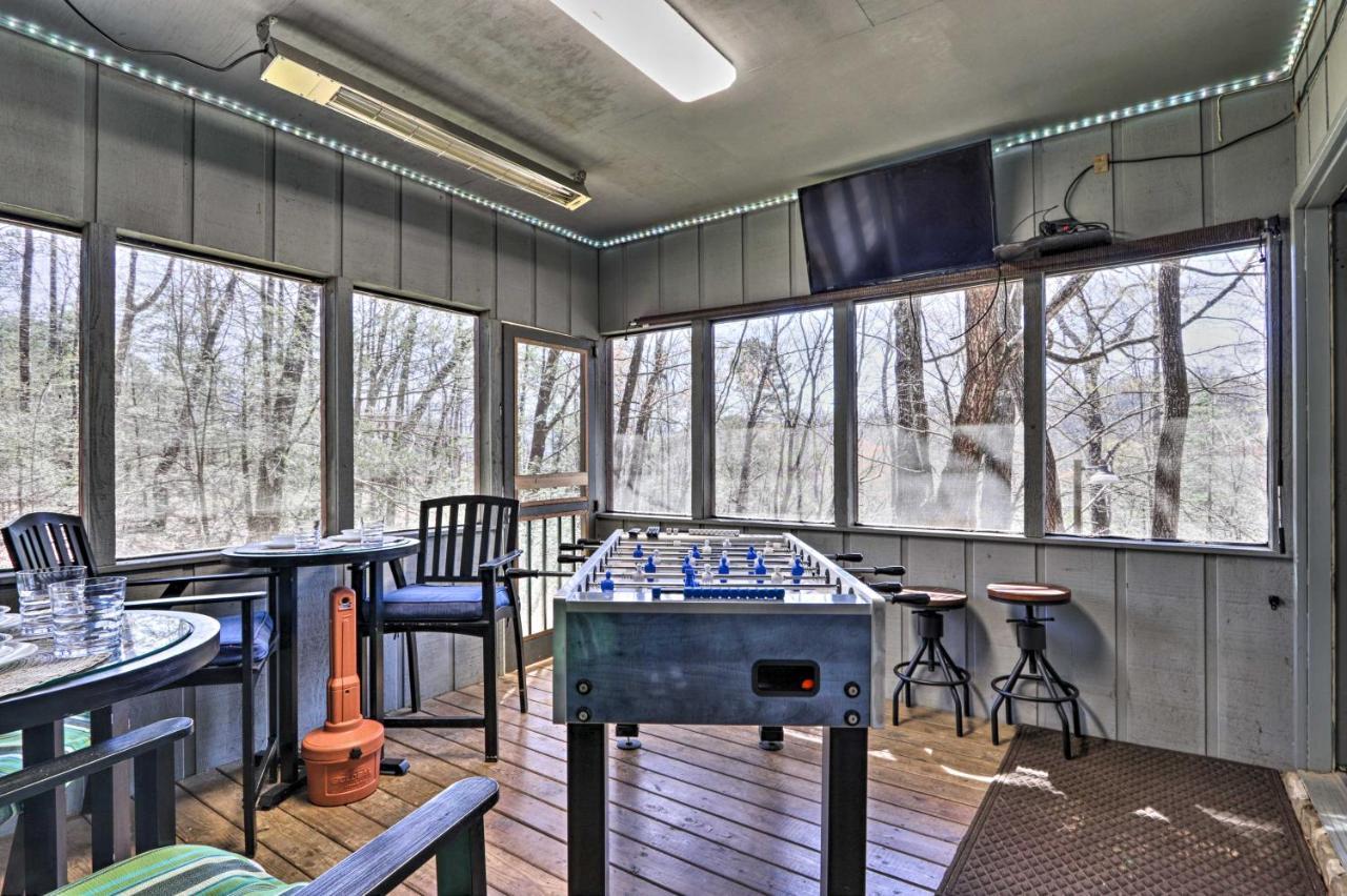 Smoky Mountain Cabin 4 Acres, 3 Mi To แกตลิงเบิร์ก ภายนอก รูปภาพ