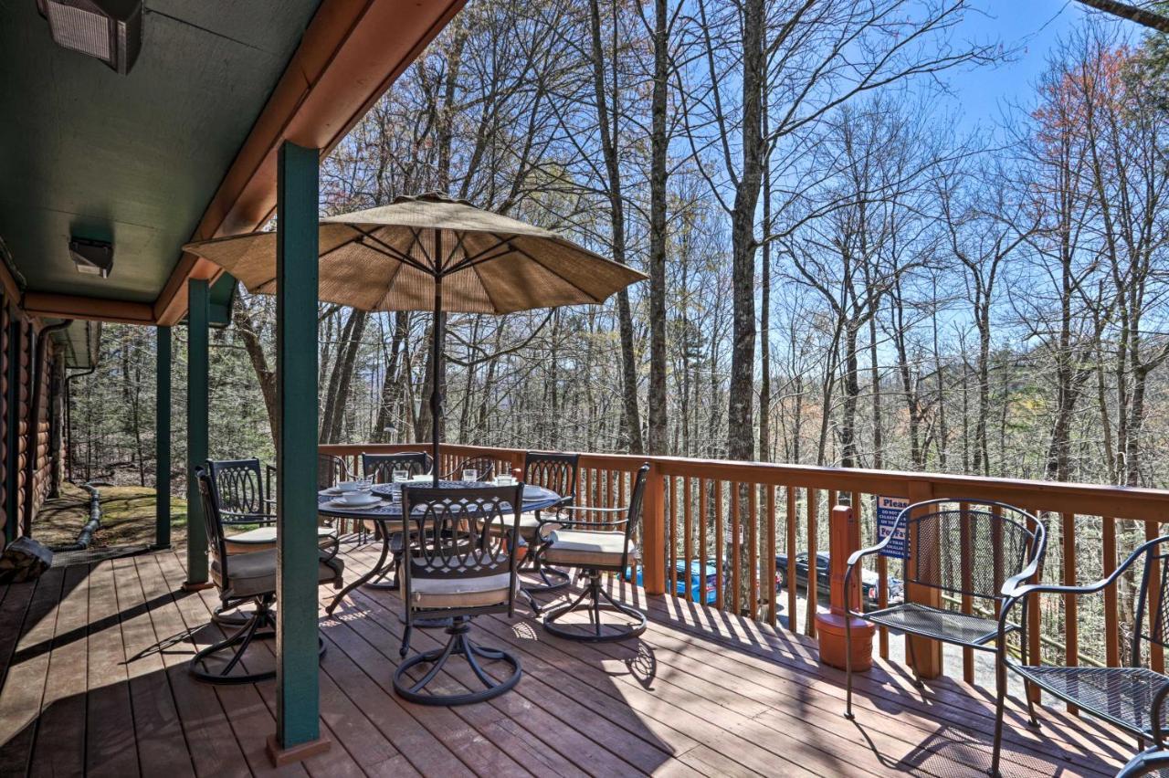 Smoky Mountain Cabin 4 Acres, 3 Mi To แกตลิงเบิร์ก ภายนอก รูปภาพ