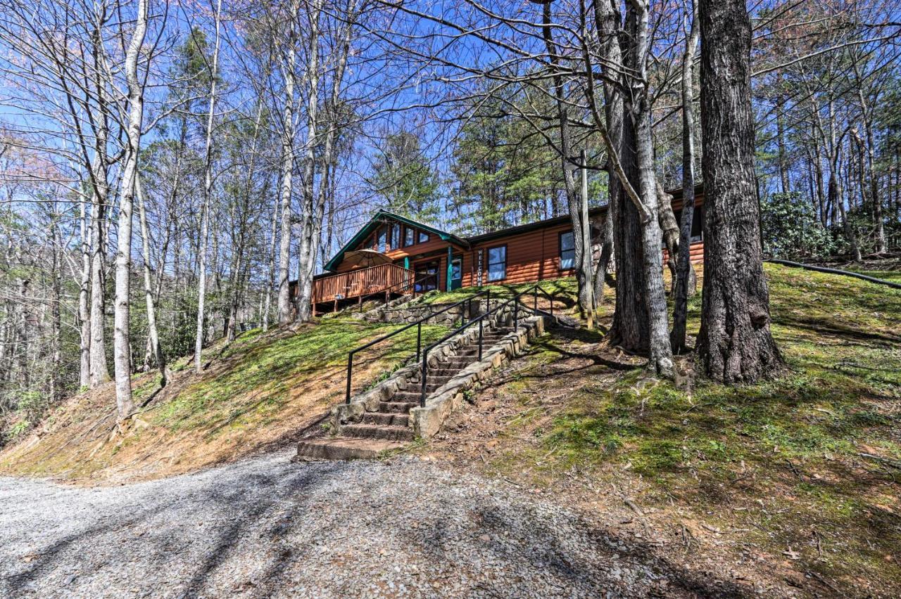 Smoky Mountain Cabin 4 Acres, 3 Mi To แกตลิงเบิร์ก ภายนอก รูปภาพ